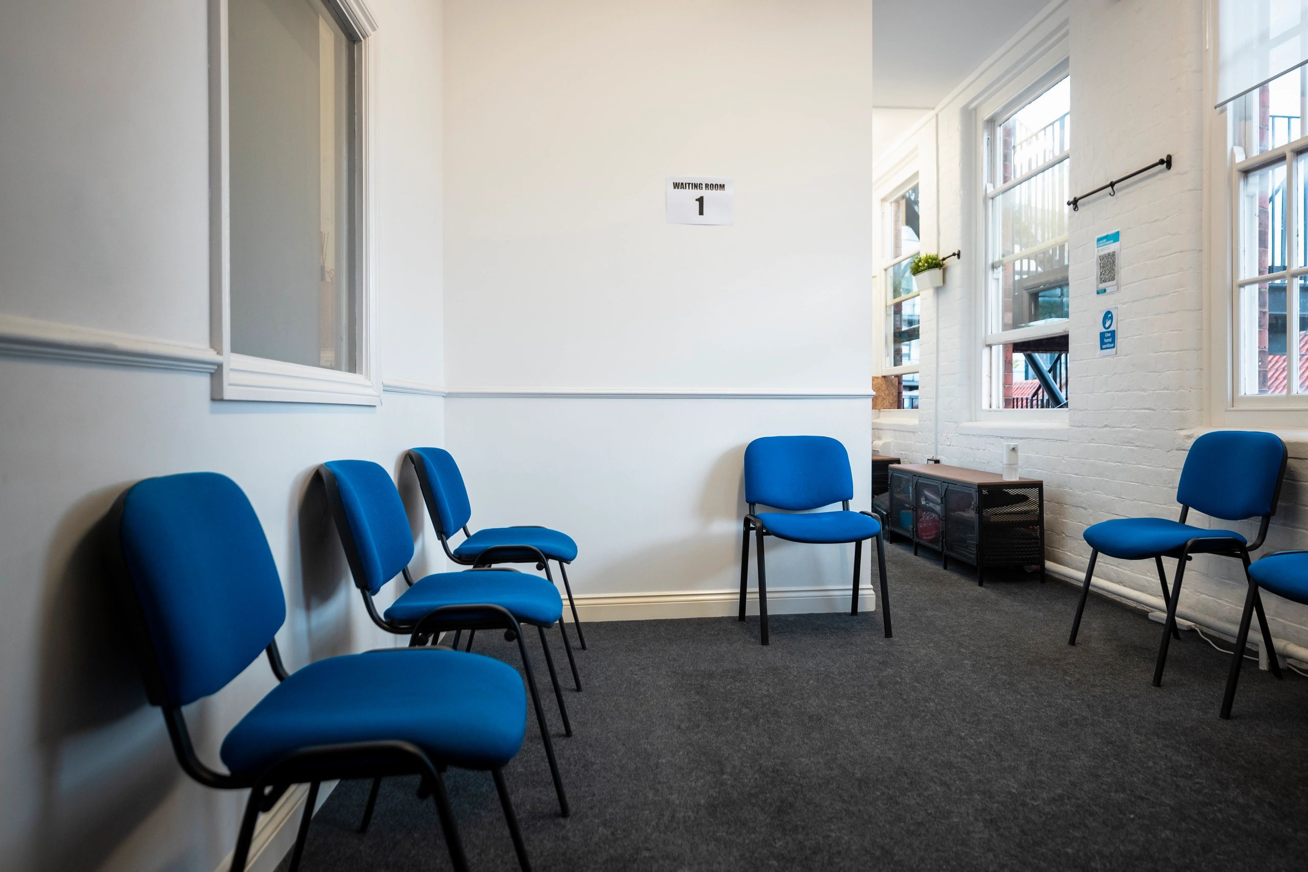 Sala de espera moderna